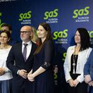 Mária Kolíková, Ondrej Dostál, Alojz Hlina, Martina Bajo Holečková, Branislav Gröhling, SaS