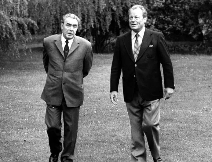Pri tejto spoločnej prechádzke roku 1973...