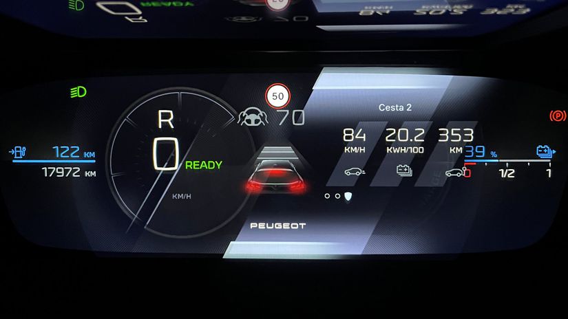 Cestou do Tatier si náš Peugeot...