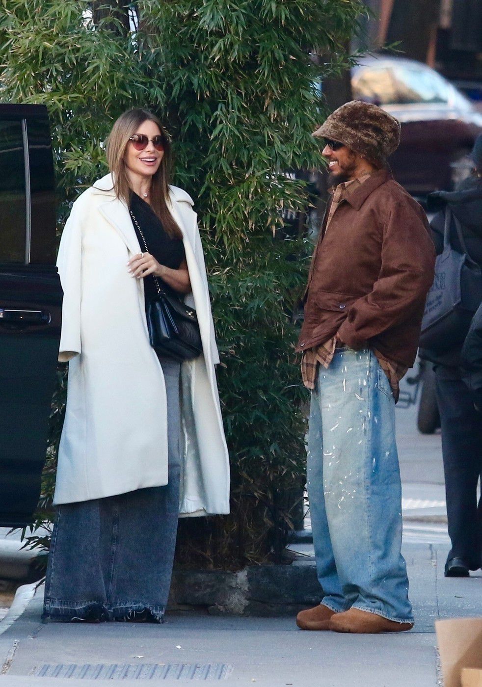 Herečka Sofia Vergara a pretekár Lewis Hamilton...