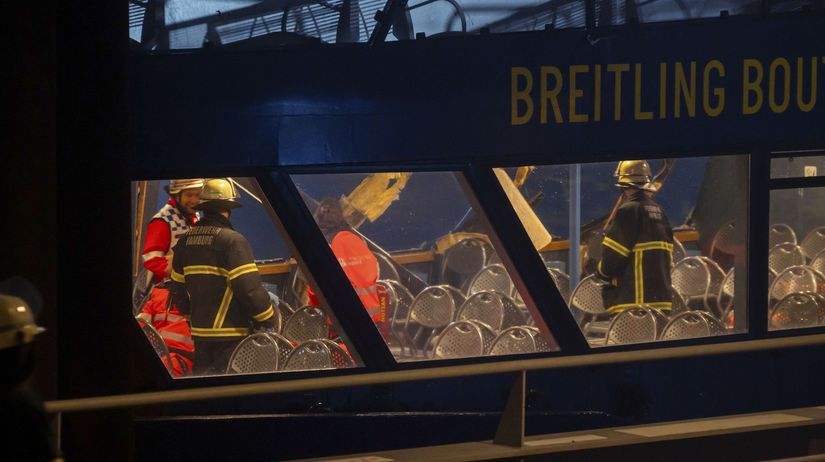 Nemecko nehoda zranení Labe loď trajekt