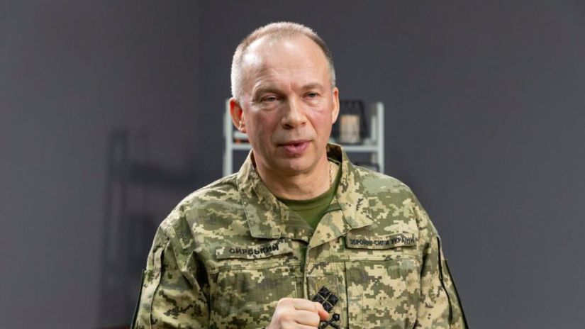 Oleksandr Syrskyj, hlavný veliteľ Ozbrojených...