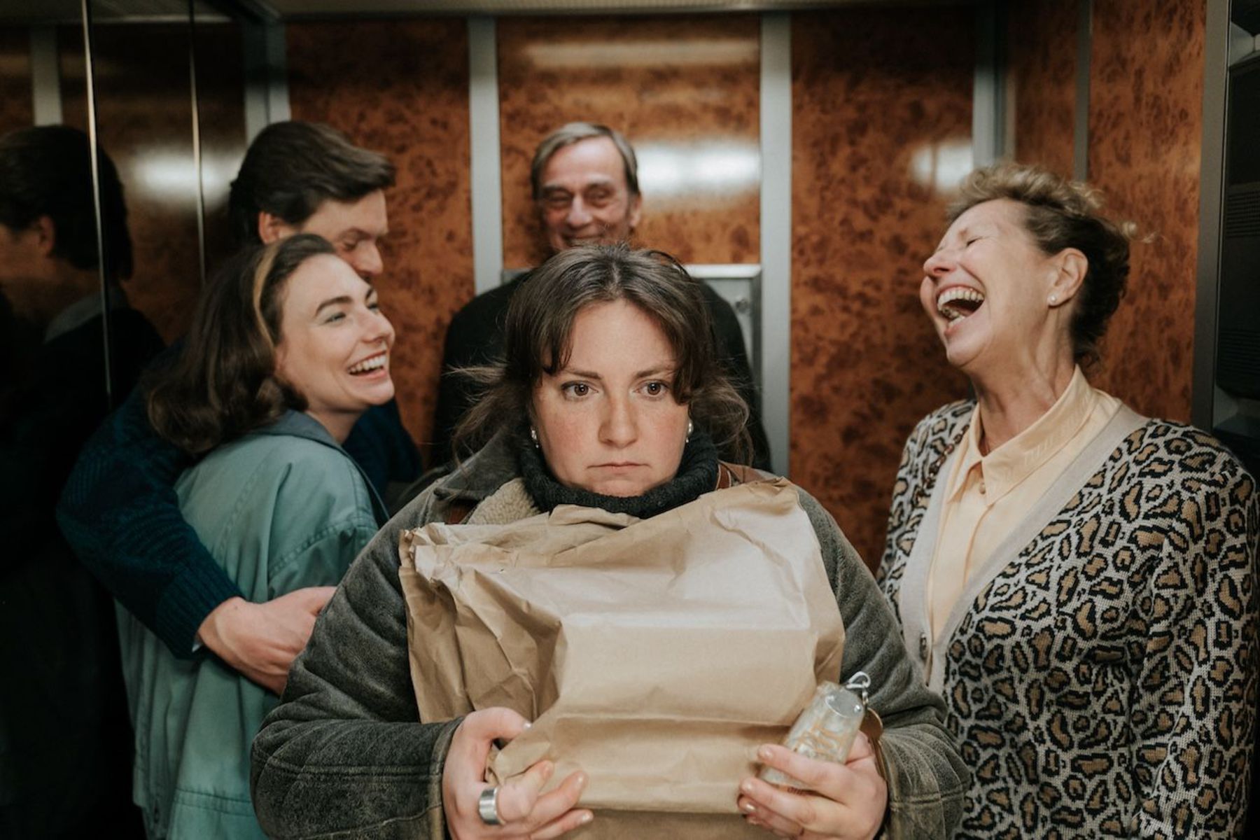 Lena Dunham vo filme Rodinný poklad.
