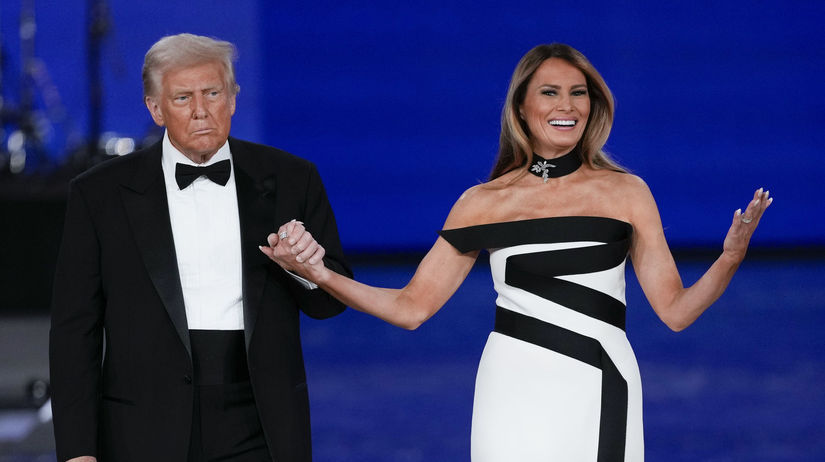 Melania Trump v kreácii Hervé Pierre na...