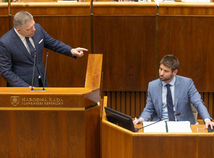 Michal Šimečka / Robert Fico /