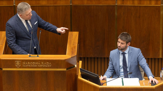 SANEP o dôveryhodnosti lídrov: Šimečka sa dostal pred Fica, Naď sa šplhá z dna