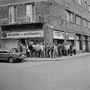 Predajňa bicyklov - socializmus