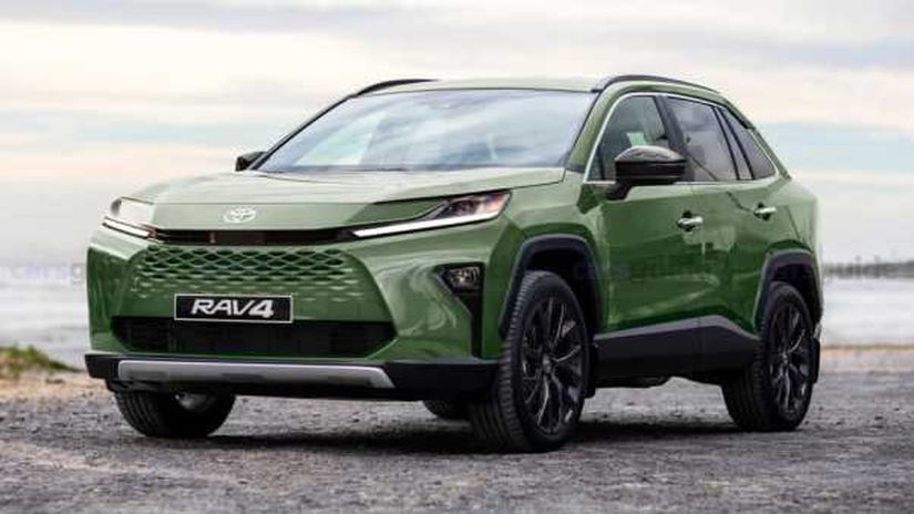 Takto si dizajn novej Toyoty RAV4 predstavuje...