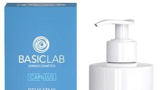 Jemný prebiotický šampón Basiclab s jemným...
