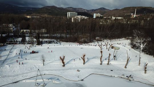 Bežkárska trať v areáli banskobystrického...