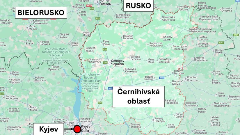 Černihivská oblasť - Ukrajina