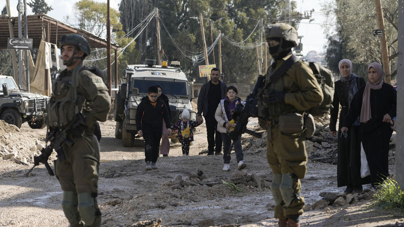 Palestínsky utečenecký tábor v Dženíne