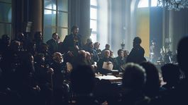 Snímka z pripravovaného filmu o Ľudovítovi...