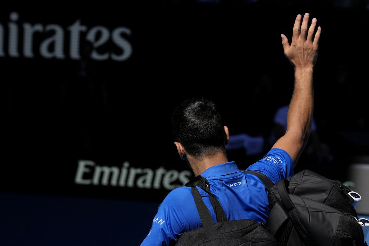Novak Djokovič sa lúči s austrálskym publikom.