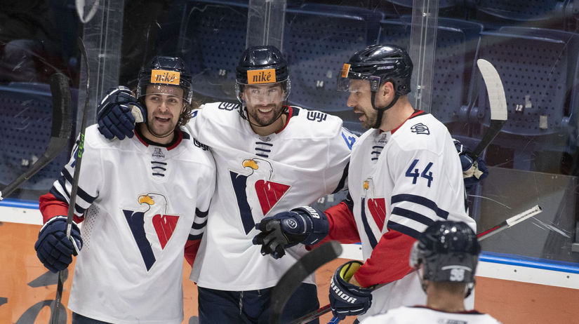 SR Bratislava šport hokej TEL 8. kolo Slovan...