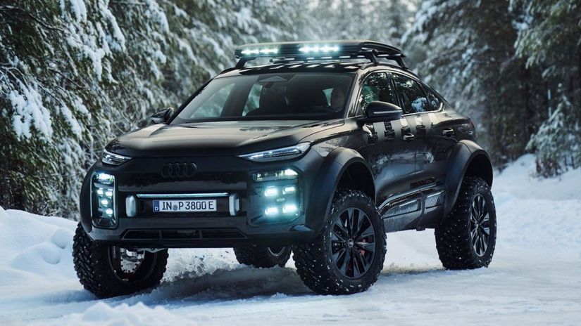 Koncept Audi Q6 e-tron offroad vychádza z...