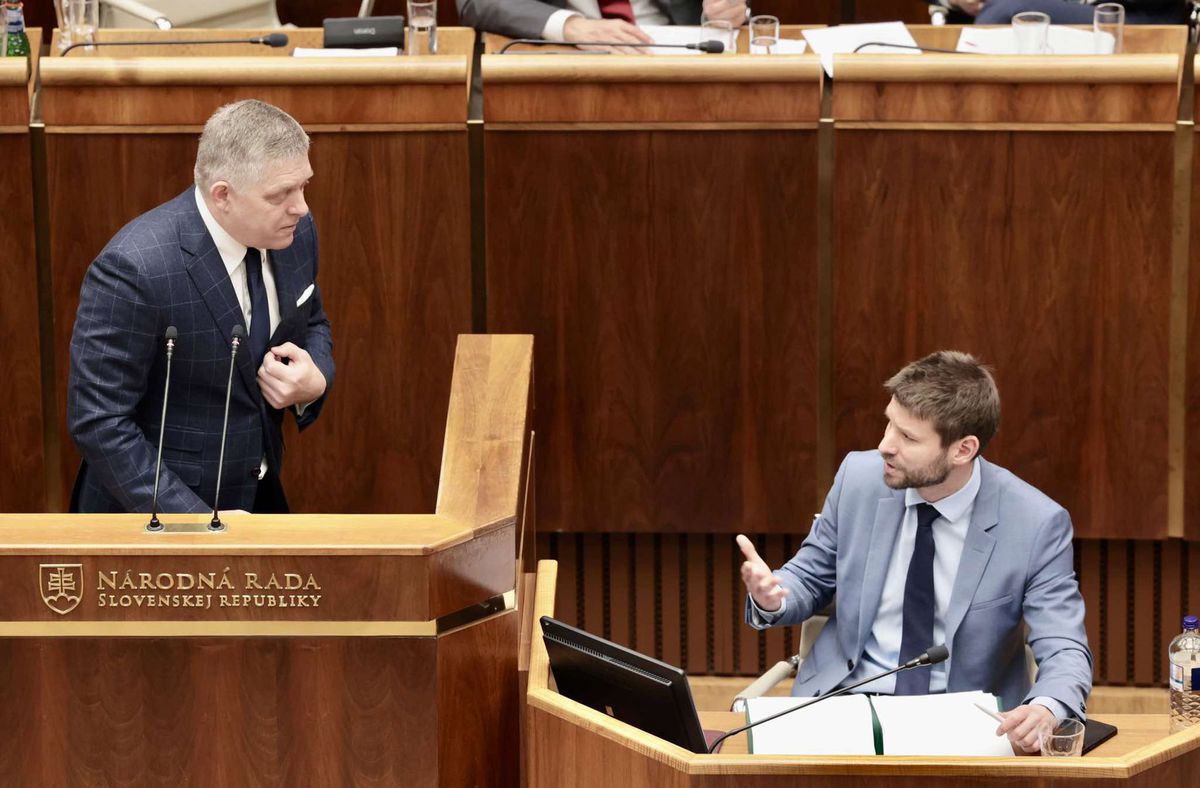 Robert Fico, Michal Šimečka