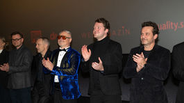 Slávnostná premiéra filmu Černák v Bratislave. 