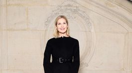 Herečka Kelly Rutherford na prehliadke Dior...