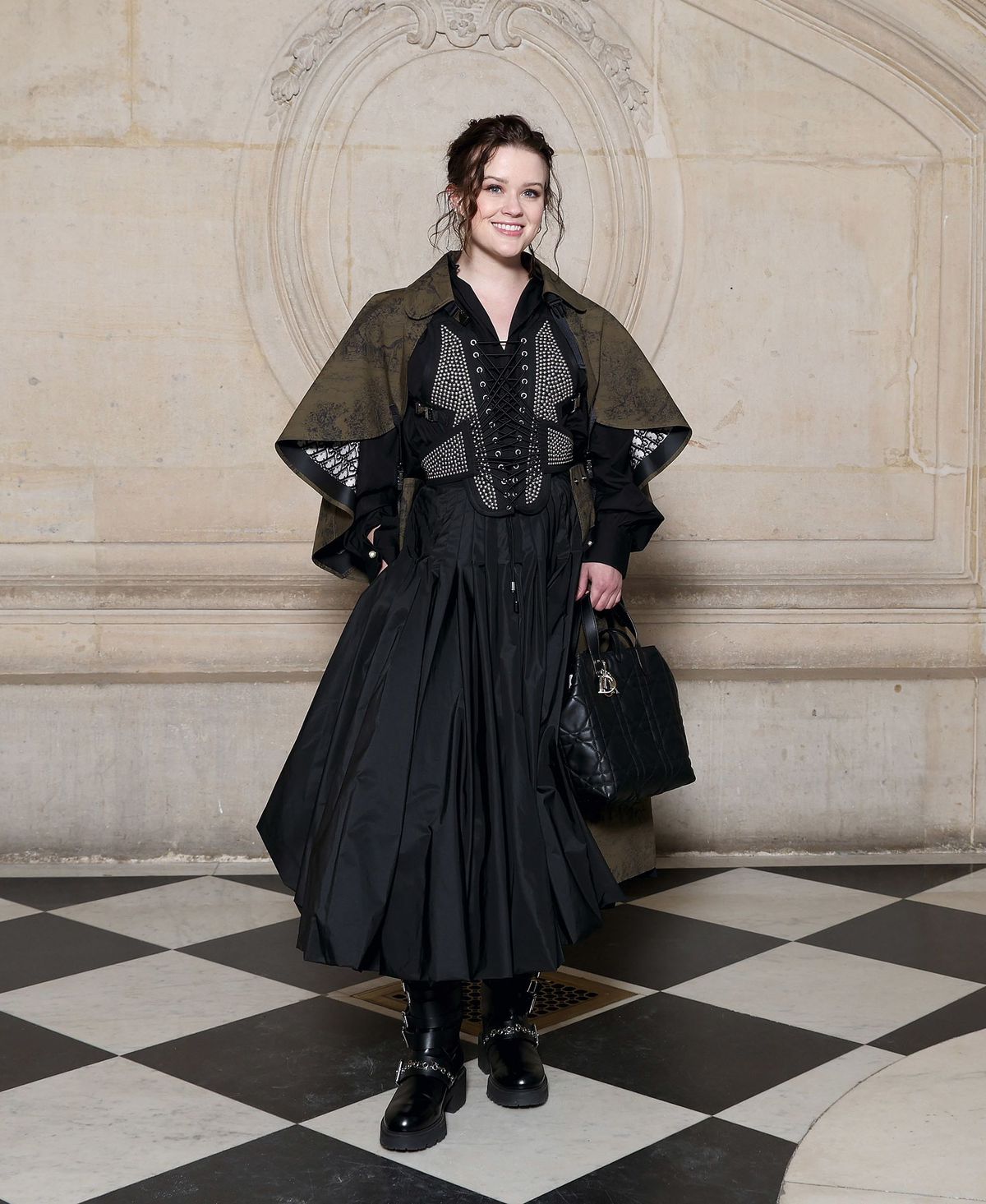 Ava Phillippe na prehliadke Dior Haute Couture...