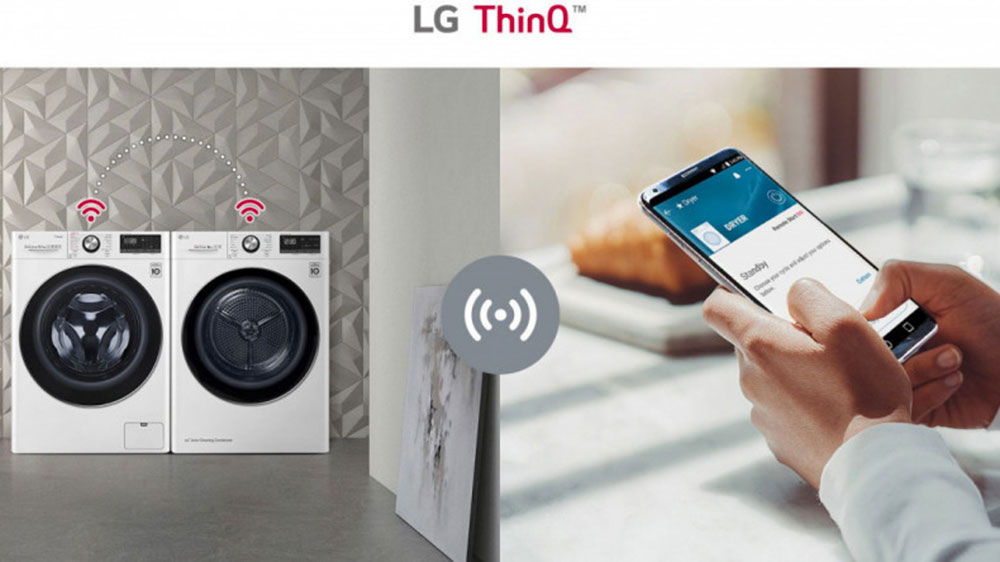 Smart funkcie sušičky prádla.