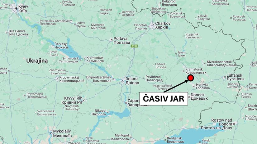 Ukrajina - Časiv Jar