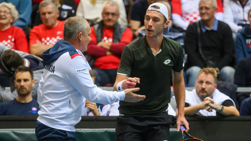 Chorvátsko SR Tenis DC kvalifikácia 1. kolo