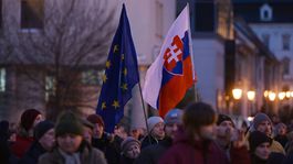 Mier Ukrajine protest EÚ vlajka Trnava