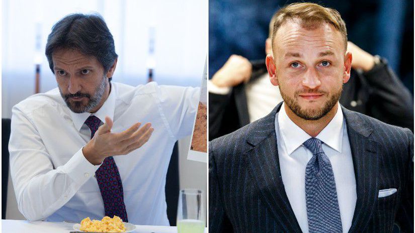 Minister obrany Robert Kaliňák (Smer) a...