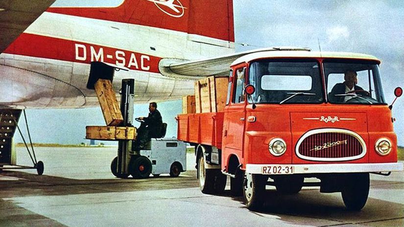 Robur predstavil saský podnik v roku 1961 na...