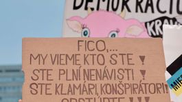 protest, bratislava, Slovensko je Európa