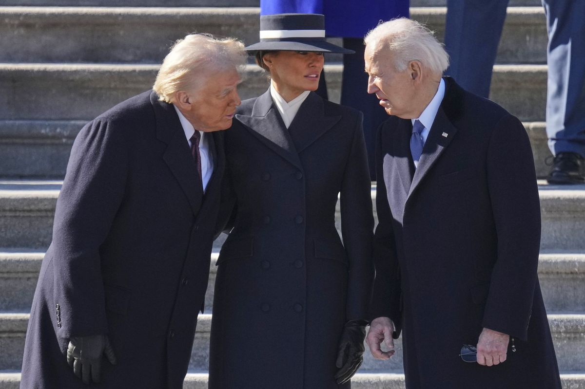 Donald Trump, Melania Trumpová, Joe Biden