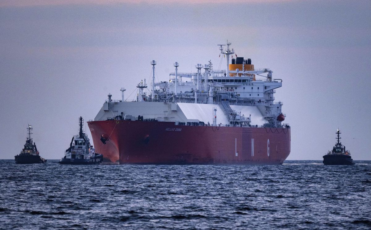 tanker, LNG, plyn