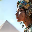 Egypt, kráľovná, faraón, Nefertiti, Kleopatra, pyramídy