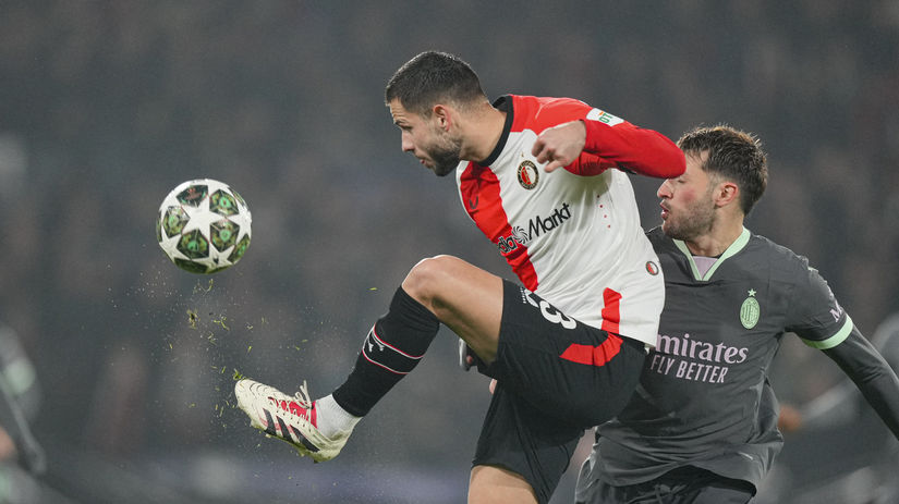 Holandsko Futbal LM Play Off o Osemfinále Zápas...