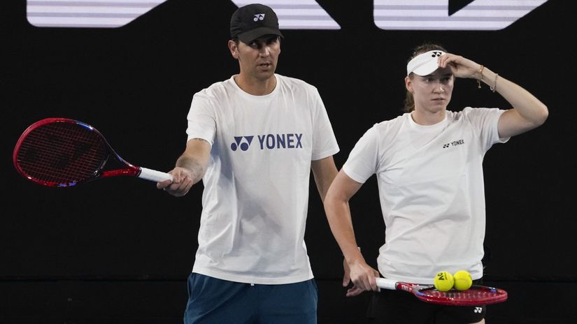 Jelena Rybakinová, Stefano Vukov
