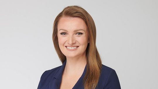 Športová moderátorka Oľga Konečná.