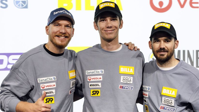 Adam, Teo a Andreas Žampovci