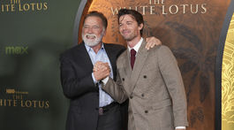 Arnold Schwarzenegger (vľavo) a jeho syn Patrick Schwarzenegger