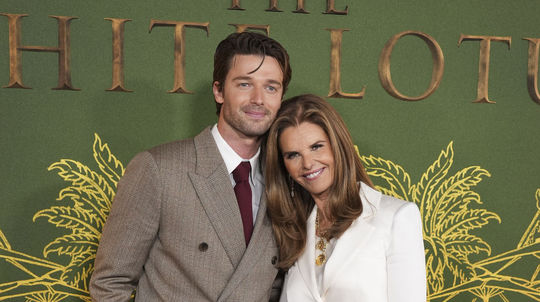 Herec Patrick Schwarzenegger a jeho mama Maria...