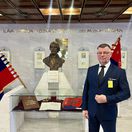 Stanislav Guláš, zástupca iniciatívy Chránime si naše, baterkáreň Šurany
