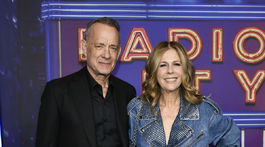 Herec Tom Hanks a jeho manželka Rita Wilson.