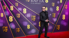 Herec Simon Pegg prichádza na vyhlásenie cien BAFTA.