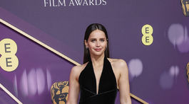 Herečka Felicity Jones.