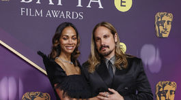 Zoe Saldana a jej manžel Marco Perego