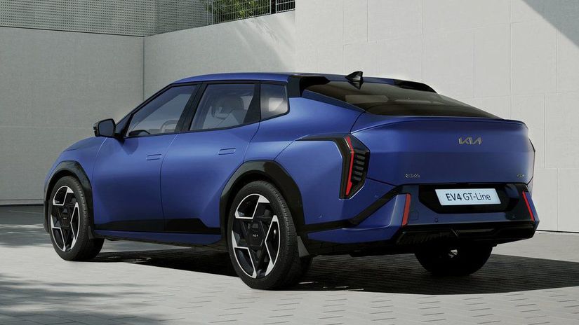 Sedan EV4 si zakladá na elegantnej siluete....