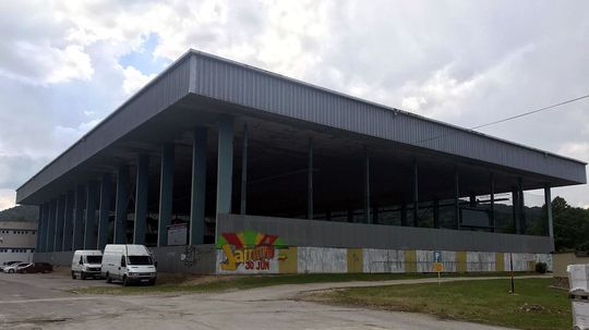 Zimný štadión v Rožňave pred rekonštrukciou