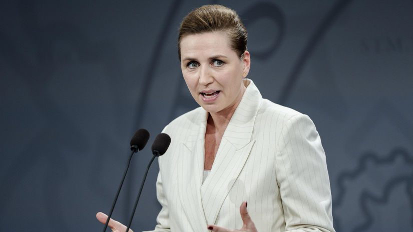 Dánska premiérka Mette Frederiksenová v...