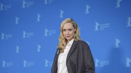 Herečka Gwendoline Christie uvádza v Berlíne film 'After This Death'.