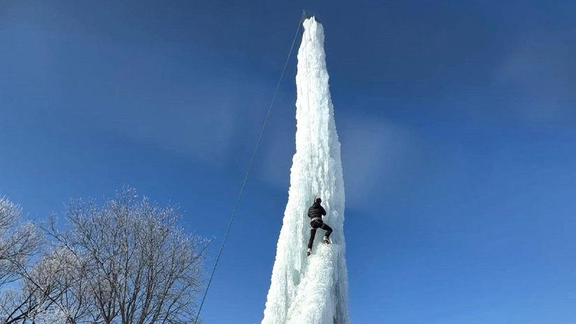 Ľadová veža v Oravskej Polhore má skoro dvadsať...